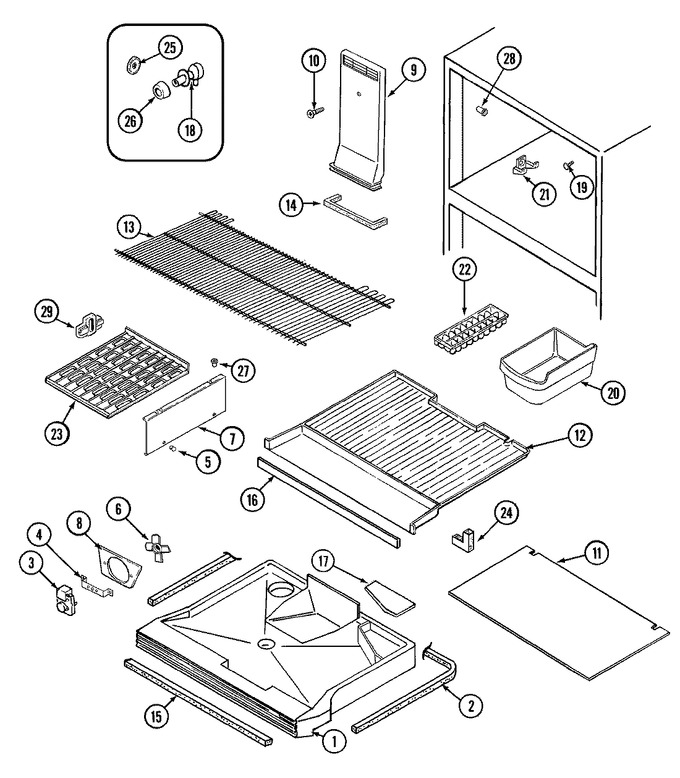 Diagram for AT19N8E