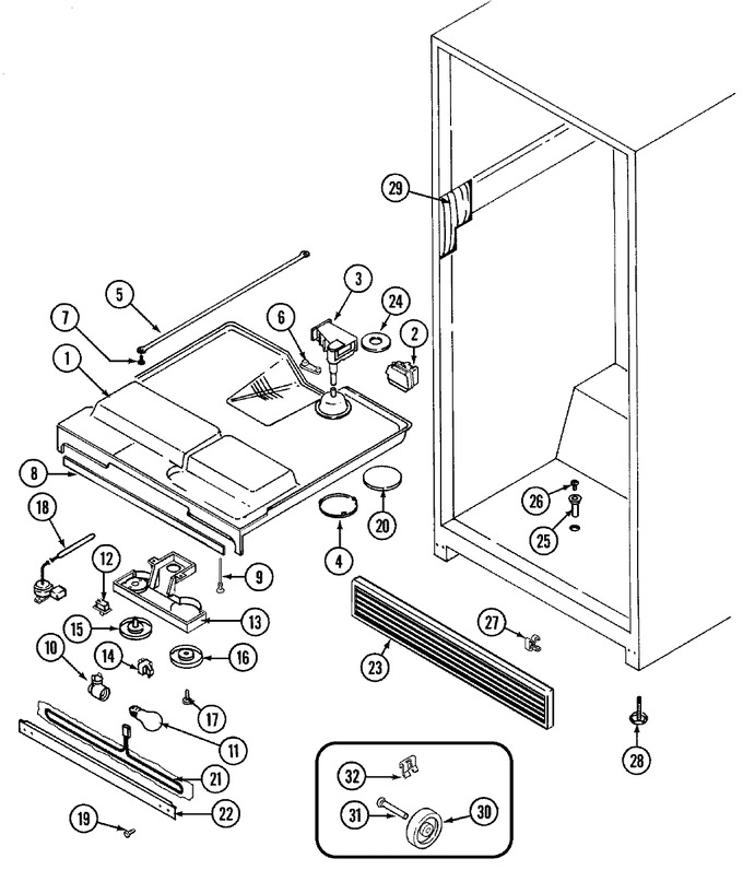 Diagram for AT19N8E