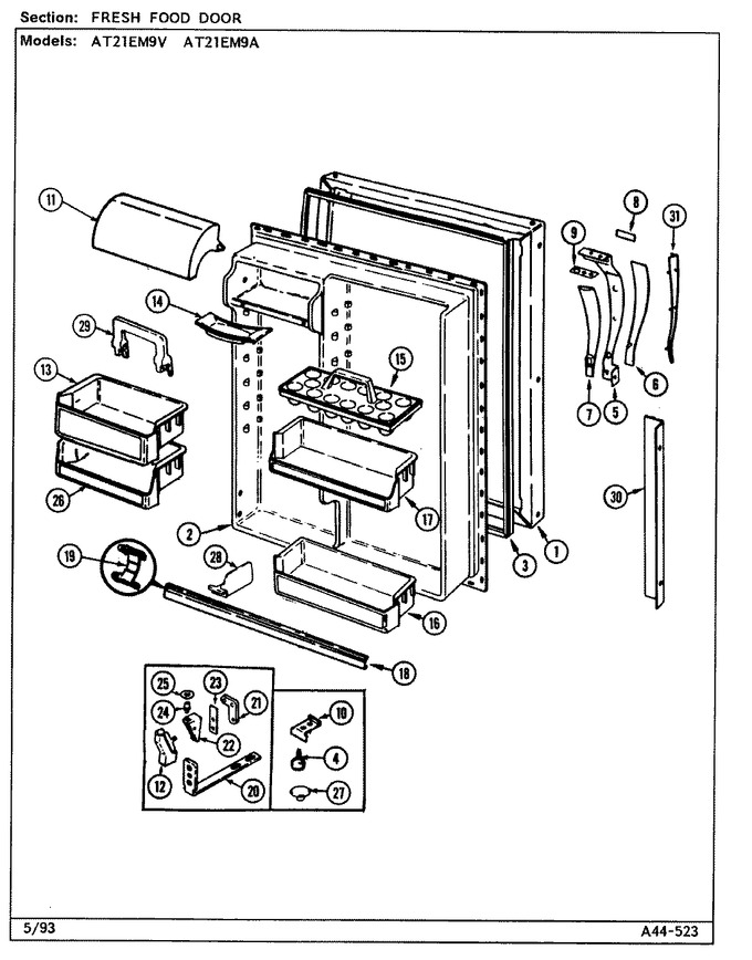 Diagram for AT21EM9A (BOM: DA78A)