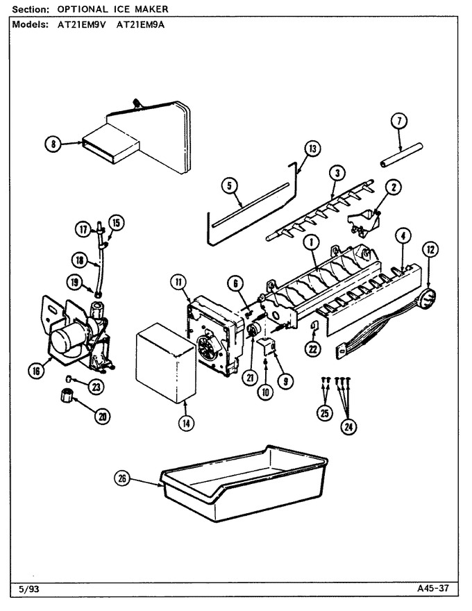 Diagram for AT21EM9A (BOM: DA78A)