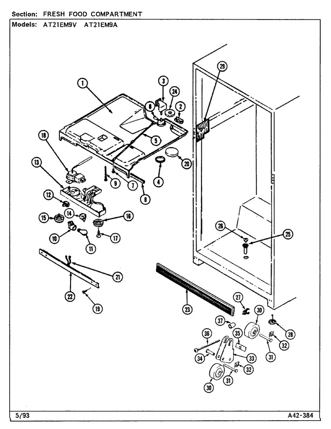 Diagram for AT21EM9A (BOM: DA78A)