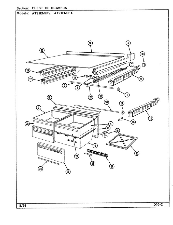 Diagram for AT21EM9FA (BOM: DA80A)