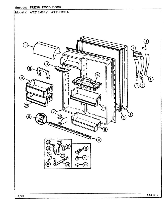 Diagram for AT21EM9FA (BOM: DA80A)