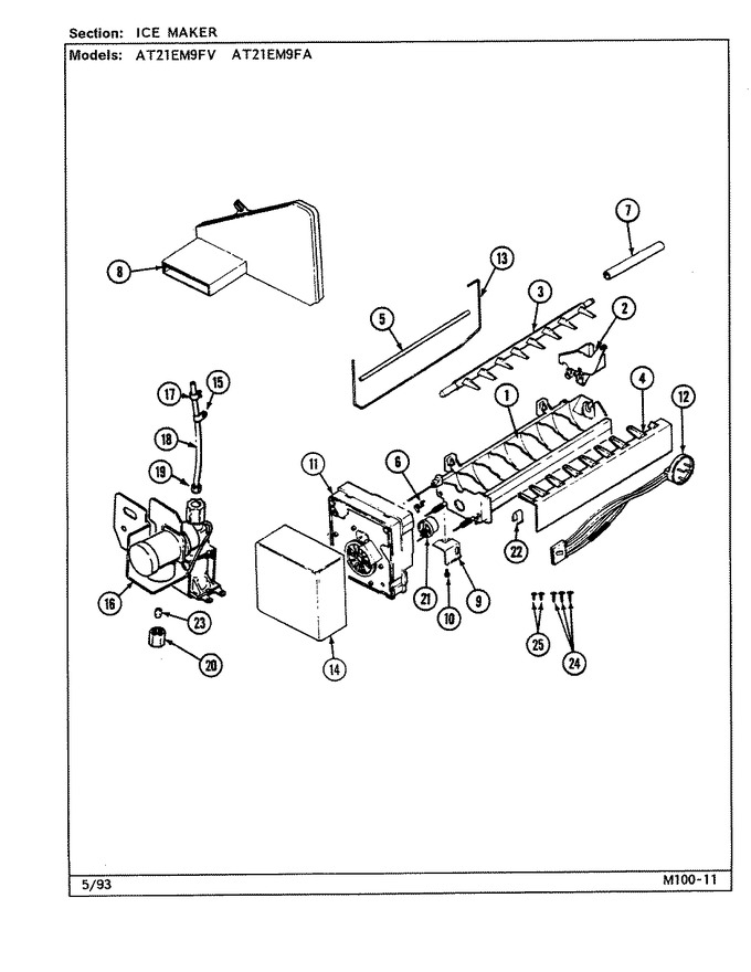 Diagram for AT21EM9FA (BOM: DA80A)