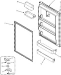 Diagram for 05 - Fresh Food Door
