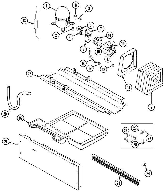 Diagram for MTB1955DRW