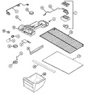 Diagram for 05 - Fresh Food Compartment