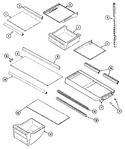 Diagram for 09 - Shelves & Accessories