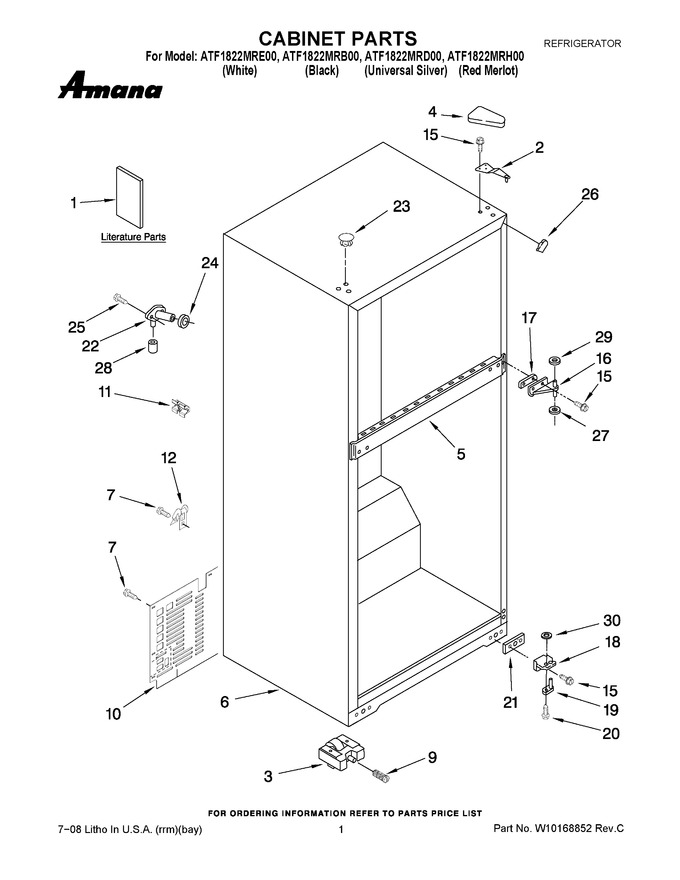 Diagram for ATF1822MRH00