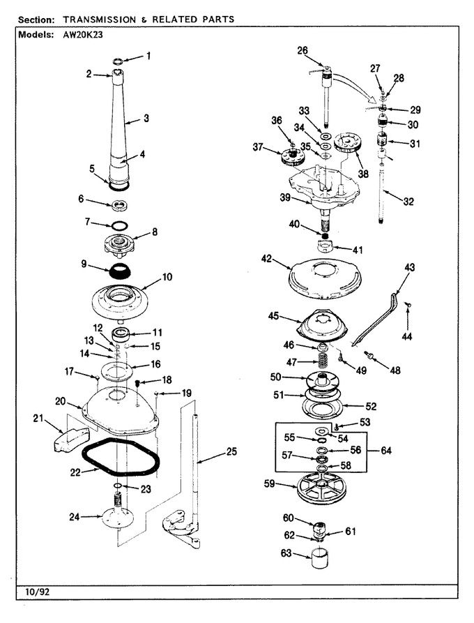 Diagram for AW20K23W