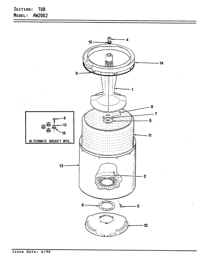 Diagram for AW20K2W