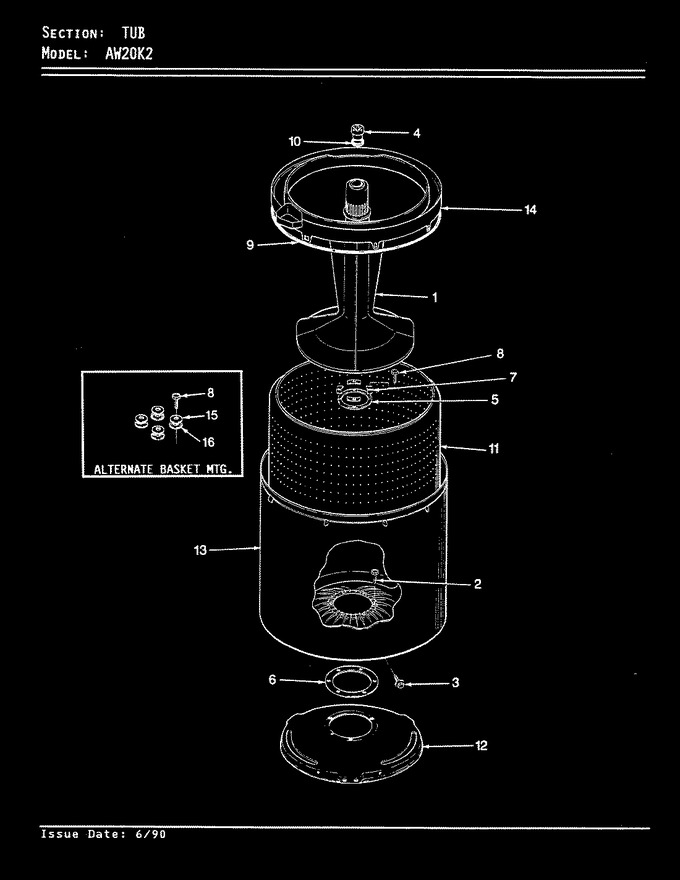 Diagram for AW20K2W