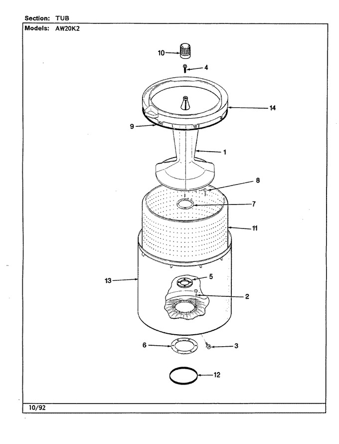 Diagram for AW20K2W