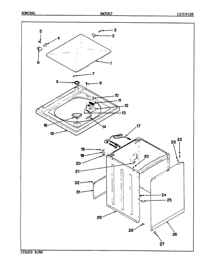 Diagram for AW20K2W