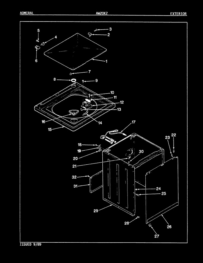 Diagram for AW20K2W