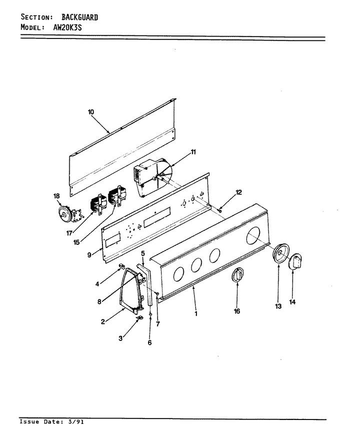 Diagram for AW20K3WS