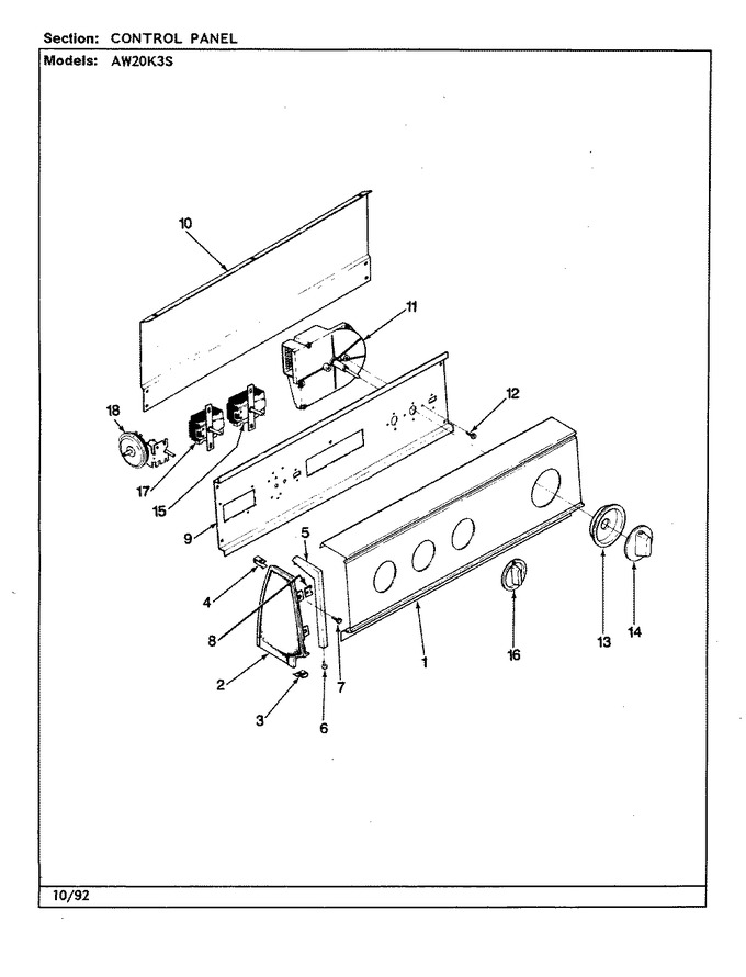 Diagram for AW20K3WS