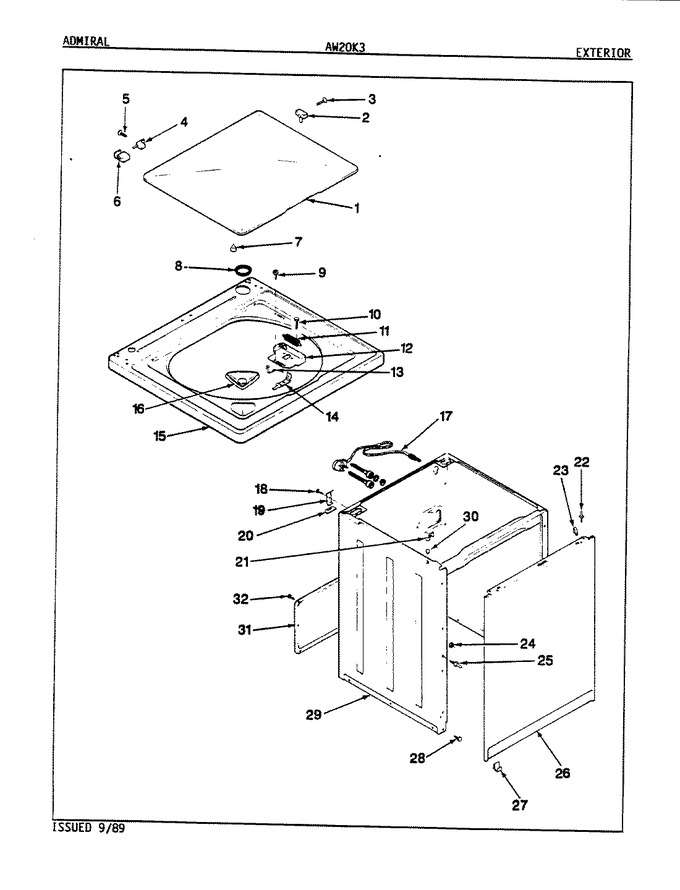Diagram for AW20K3W