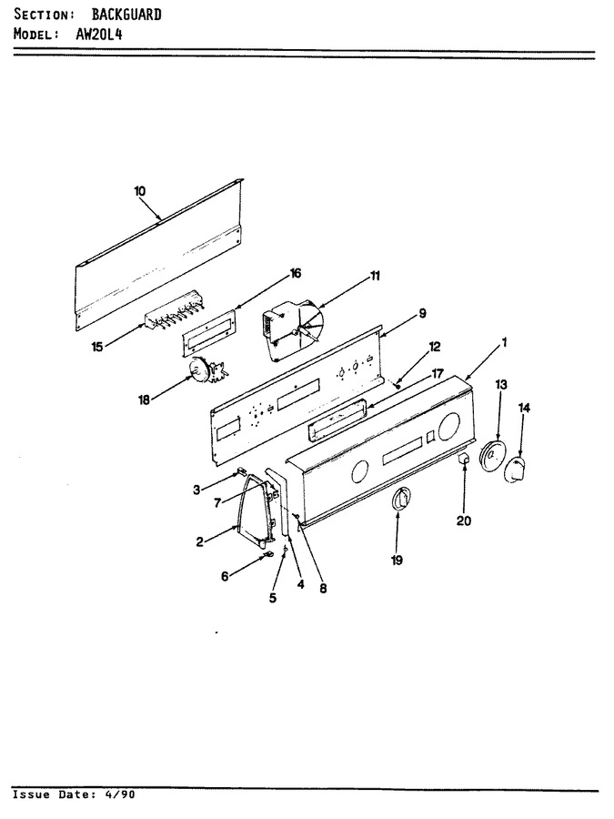 Diagram for AW20L4W