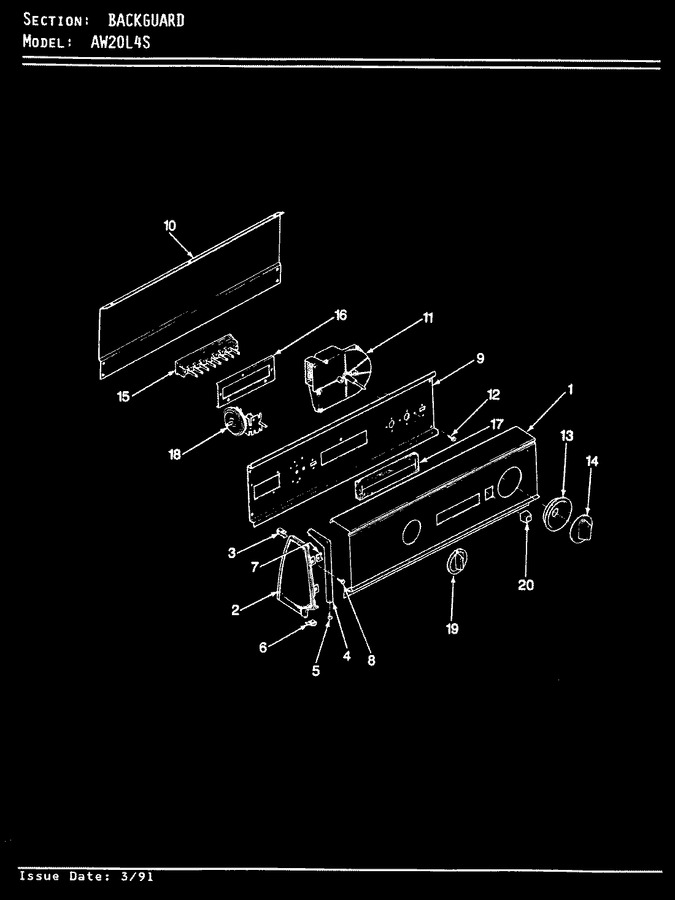 Diagram for AW20L4HS