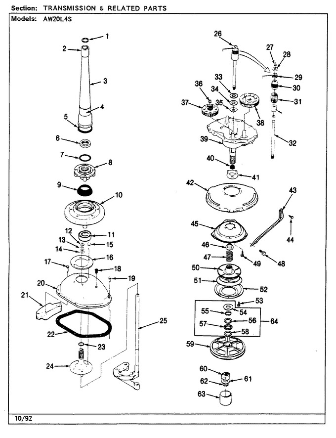 Diagram for AW20L4AS