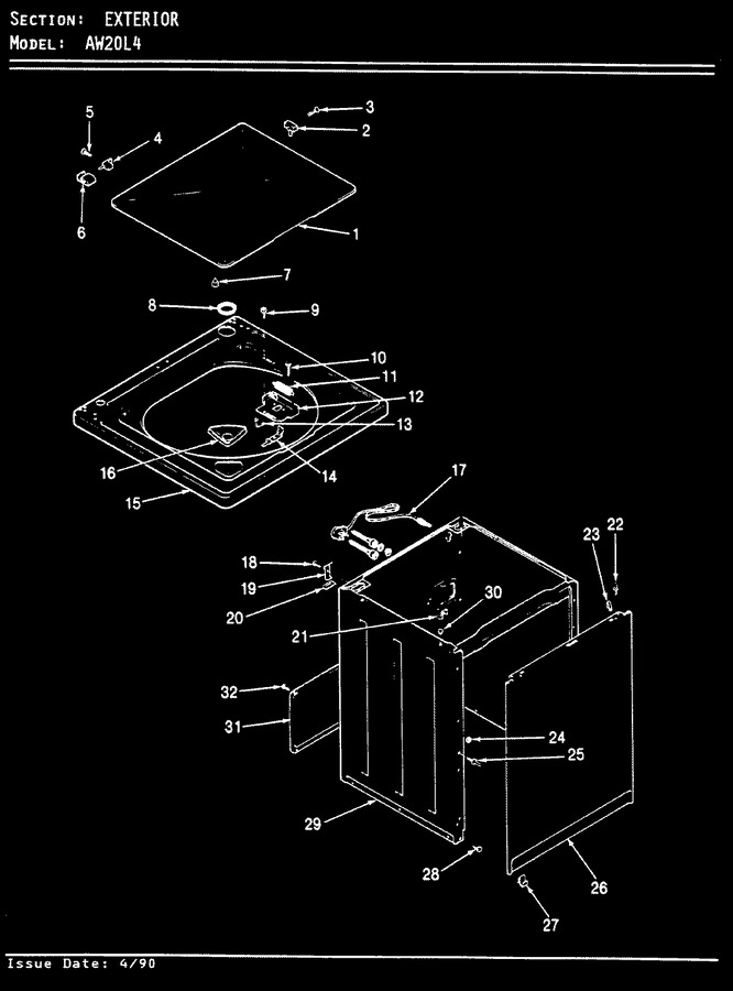 Diagram for AW20L4W