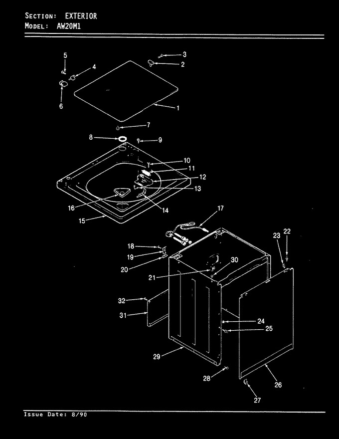 Diagram for AW20M1W