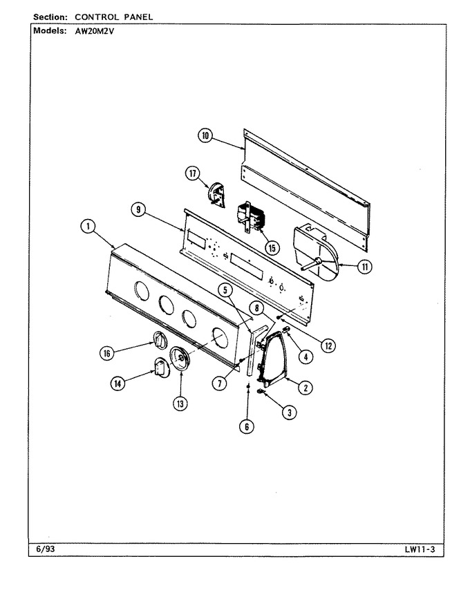 Diagram for AW20M2V