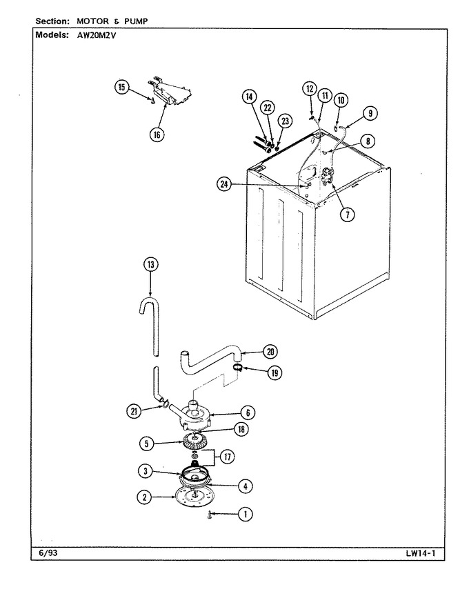Diagram for AW20M2V