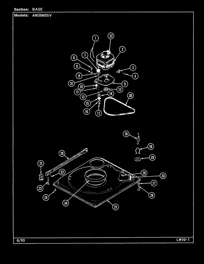 Diagram for AW20M3SV
