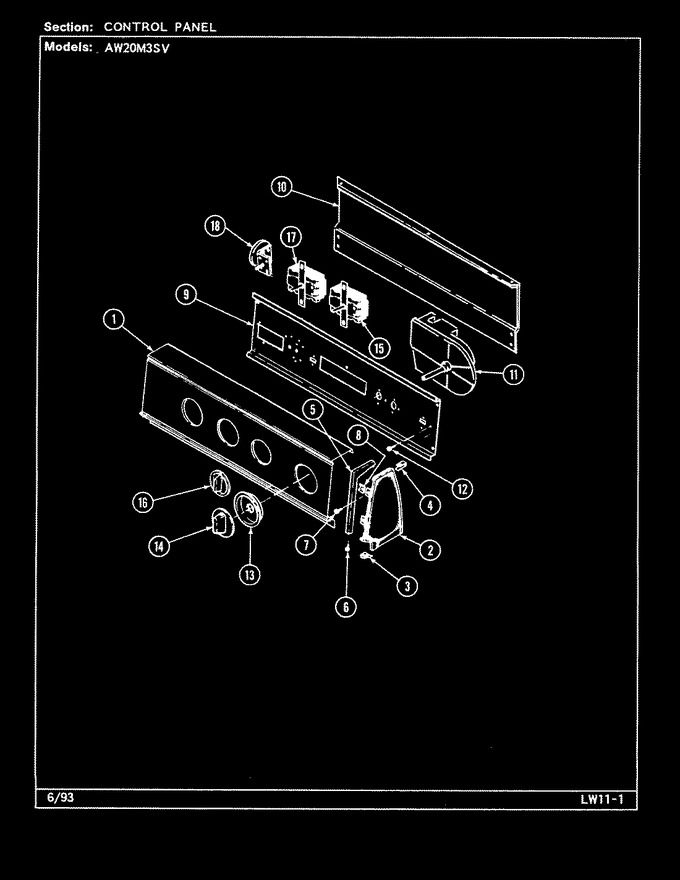 Diagram for AW20M3SV