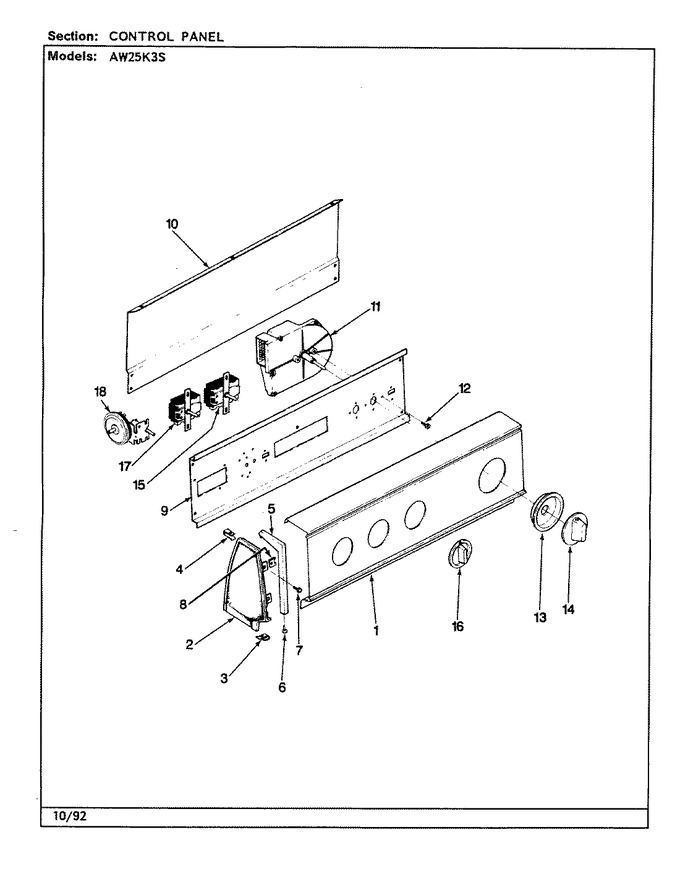 Diagram for AW25K3AS