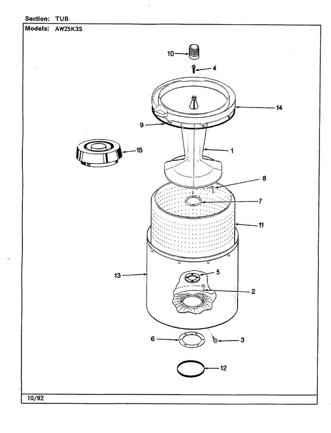 Diagram for AW25K3AS