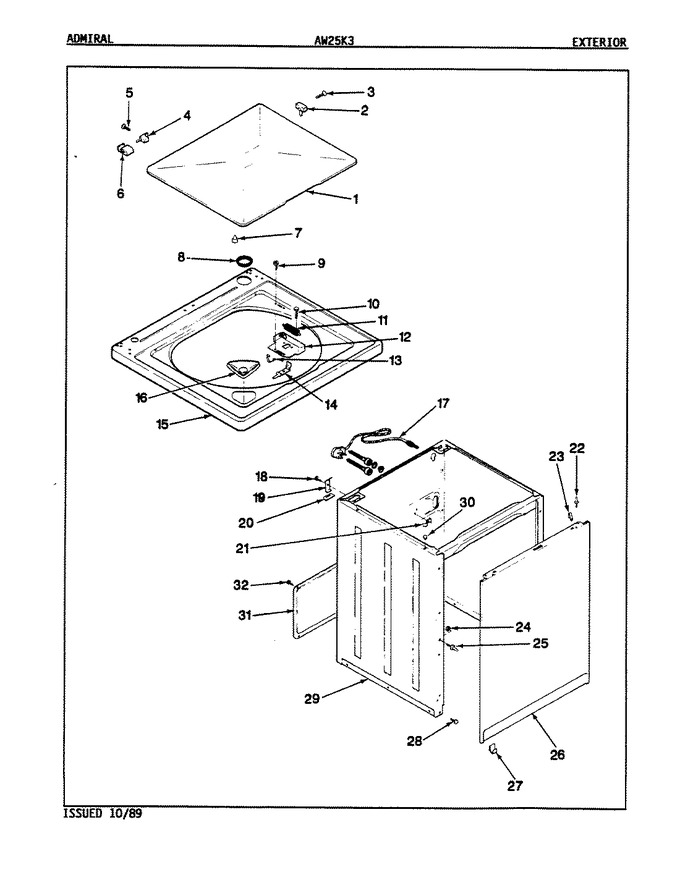 Diagram for AW25K3W