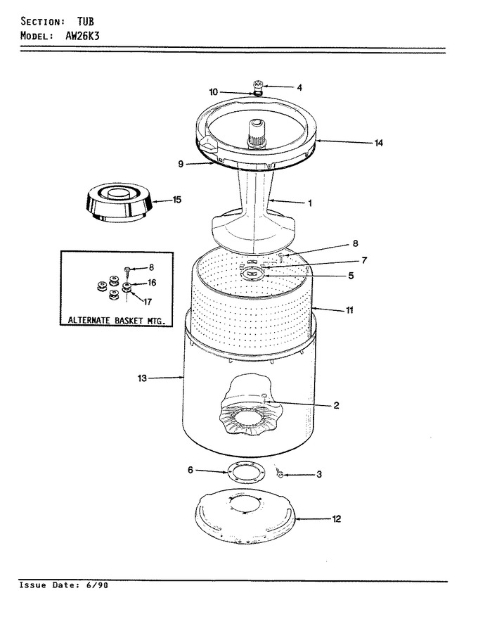 Diagram for AW26K3W