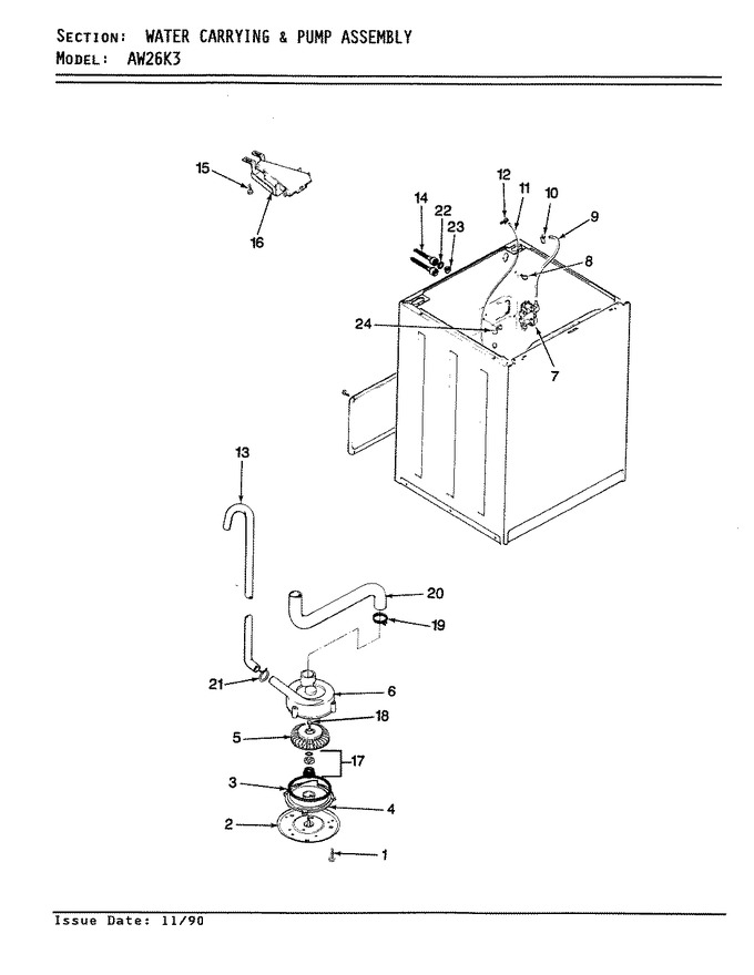 Diagram for AW26K3W