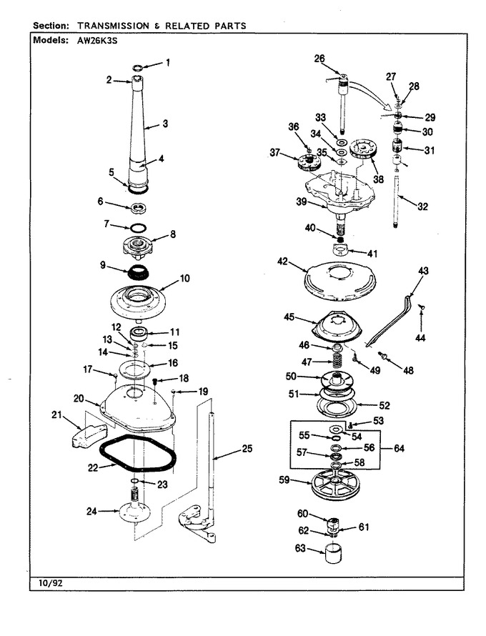Diagram for AW26K3AS