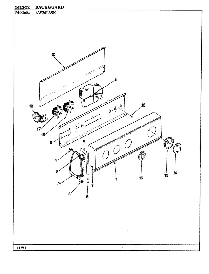 Diagram for AW26L3ASK