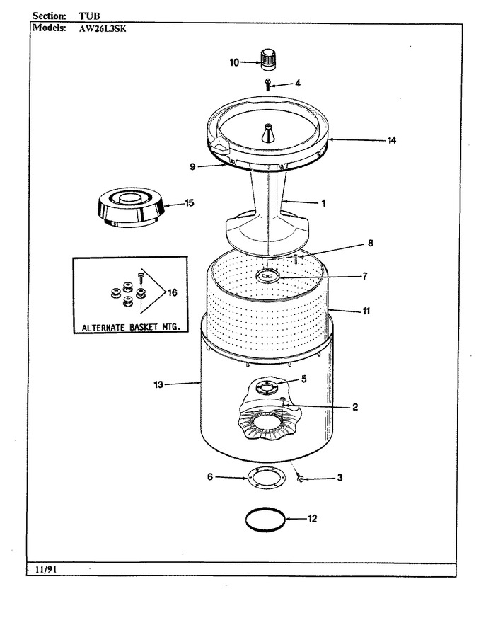 Diagram for AW26L3HSK