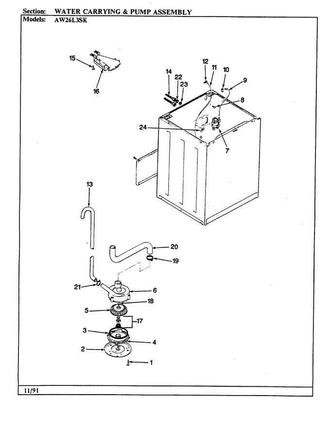 Diagram for AW26L3ASK