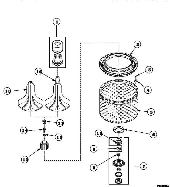 Diagram for AWM190W2 (BOM: PAWM190W2)