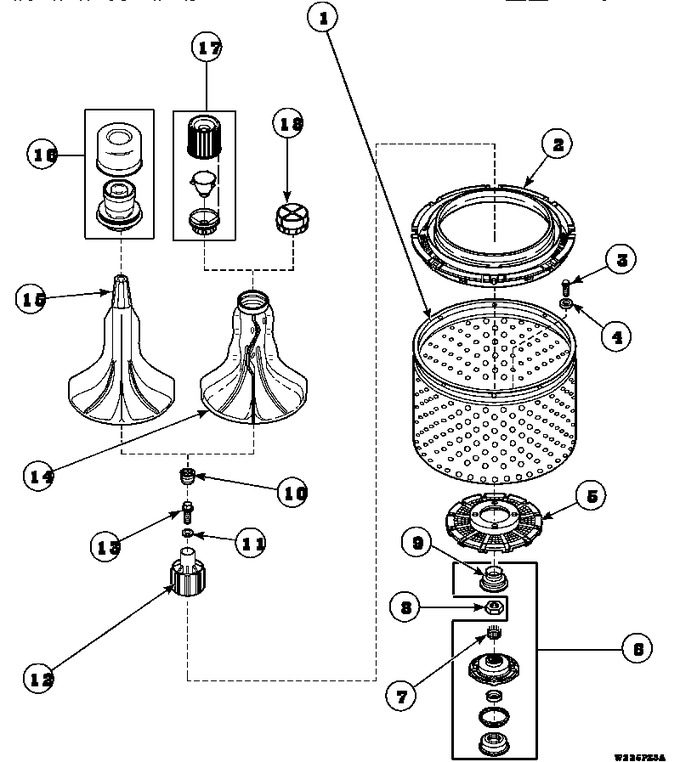 Diagram for AWM472W2 (BOM: PAWM472W2)