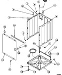 Diagram for 07 - Front Panel, Base Assy And Cabinet Assy