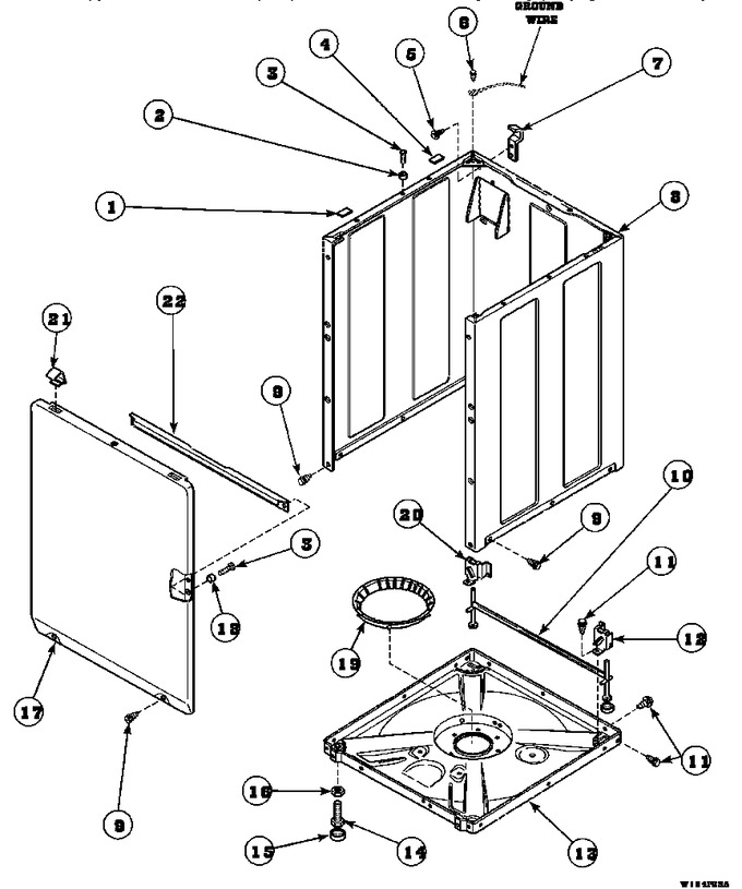 Diagram for AWM190W2 (BOM: PAWM190W2)