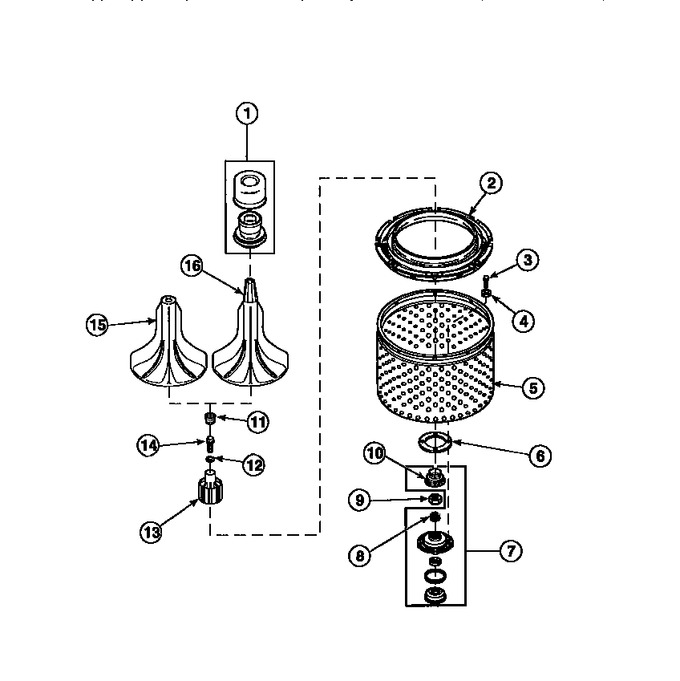 Diagram for AWM270W2 (BOM: PAWM270W2)