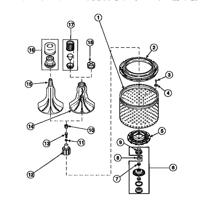 Diagram for AWM270W2 (BOM: PAWM270W2)