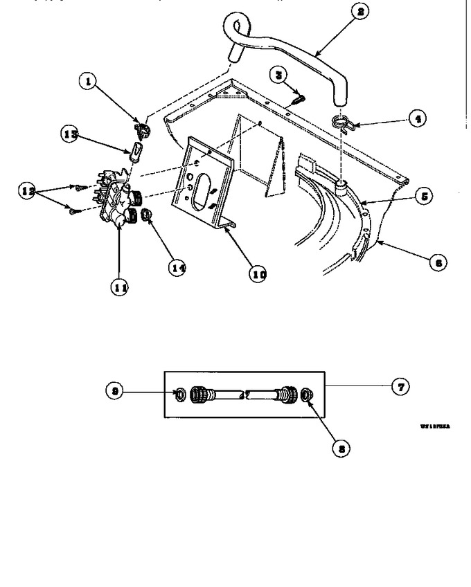 Diagram for AWM270W2 (BOM: PAWM270W2)