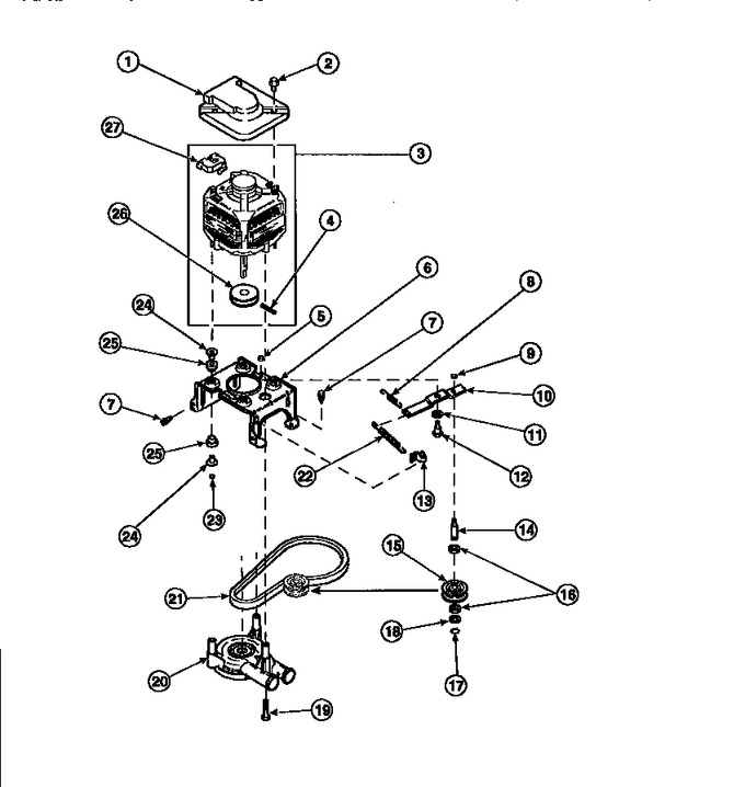 Diagram for AWM270W2 (BOM: PAWM270W2)