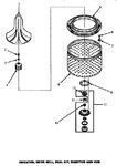 Diagram for 02 - Agitator/drive Bell/seal Kit/tub & Hub
