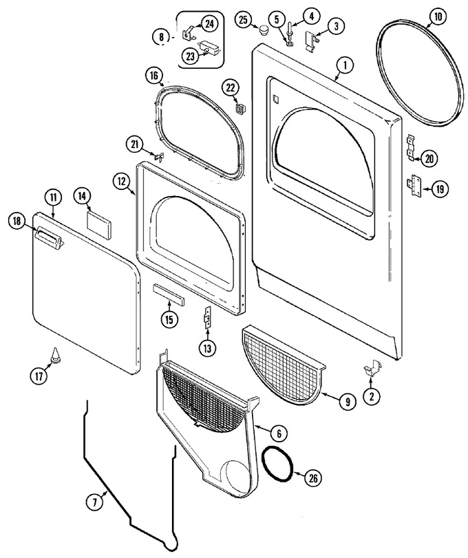 Diagram for DLE231RAW